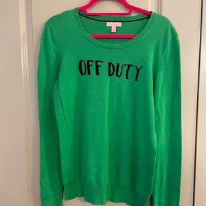 EUC Lilly Pulitzer Intarsia Sweater L
